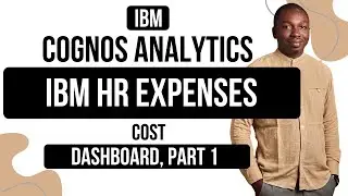 IBM Cognos HR Expenses Dashboard