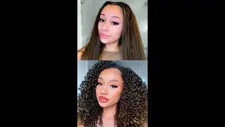Straight to Curly Hair Routine! *no heat damage*