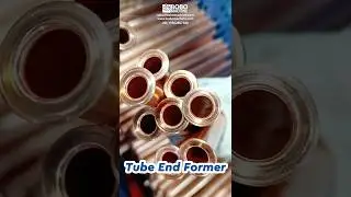 Fully Automatic Four Workstations Copper Tube End Forming Machine