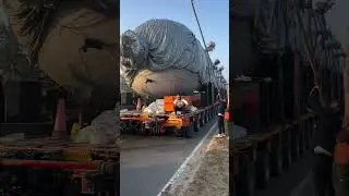 INDIA'S LARGEST TRUCK IN PUNJAB INDIA GUJARAT TO BATHINDA HMCL REFINERY RAMAN MANDI #sidhumoosewala