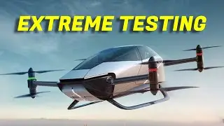 China's Flying Car starts extreme-weather testing!