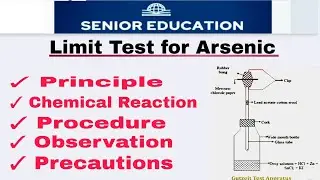 Limit Test for Arsenic / Gutzeit apparatus / Unit 1 / Pharmaceutical Inorganic chemistry/ Pharmacy