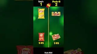 Lay's VS Parle-G❓|| #shorts #factonick