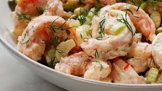 Easy Creamy Shrimp Salad