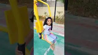Manikonda Municipal Park 🛝 #shorts #park #kidsvideo #games #exercise #kids #fun  #funwithaadvika