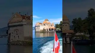 Amazing castle 🏰 #switzerland #travel #швейцария #suisse #voyage #castle #ch&acirc;teau #lacleman #shorts