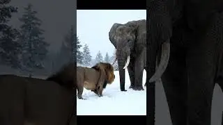 Snowfall #song #animals #lifeisbutadream #wildlife #dj #lion #cute #cow #dance #hindisong #new #news
