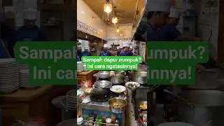 Aktivitas dapur padat butuh pengelolaan sampah tepat. CF Kompos jaga sampah organik tetap terkendali