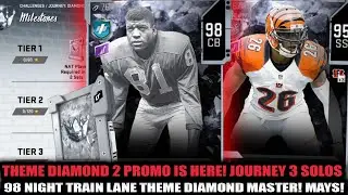 THEME DIAMONDS 2 PROMO! 98 NIGHT TRAIN MASTER! ALL THEME DIAMOND 2 PLAYERS | MADDEN 20 ULTIMATE TEAM