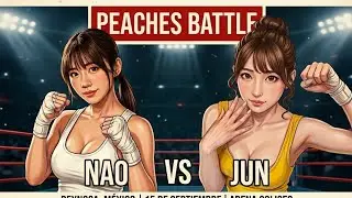 Peaches Battle Nao Jinguji vs Jun Suehiro 