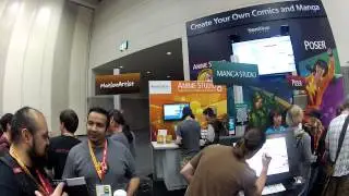 Comic-Con 2012 Exhibit Floor HubuMedia GoPro Video - GOPR8537