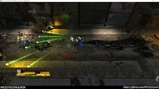 RPCS3 PS3 Emulator - Wolf of the Battlefield Commando 3 Ingame #3! DX12