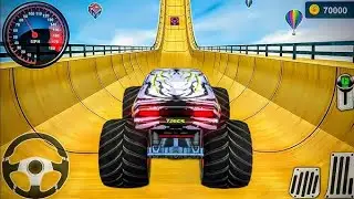 Monster Truck Mega Ramp Stunt Game: Best Car Stunt Game for Android 2025 - Monster Truck Games 
