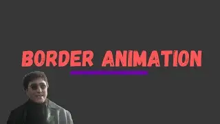 CSS border bottom animation