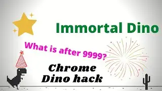 Dino Hack| Immortal Dino| Immortal Dino using JavaScript| Simple coding of JavaScript|Did You Know?