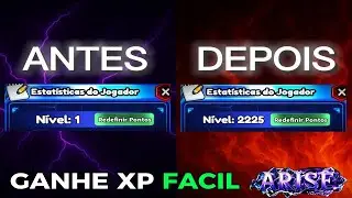 CHEGUE NO REBIRTH 45 RÁPIDO! 💥 MELHOR MÉTODO DE XP DO ARISE