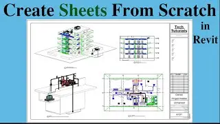 How to Make Drawing Sheet in Revit | #revitsheets #revitmep #tutorial