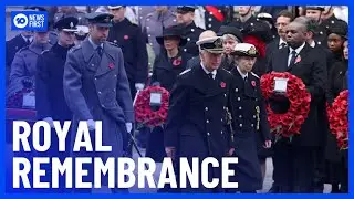 King Charles Leads Remembrance Day Tributes | 10 News First