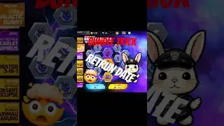 Free Fire Black Bunny Luck Royale | Raistar Black Bunny Bundle #shorts