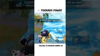 🌪️ TORNADO POWER #viralvideo #pubgindia #shortsyoutube #shorts #pubgmobile