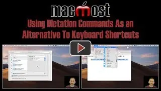 Using Dictation Commands As an Alternative To Keyboard Shortcuts (MacMost #1834)