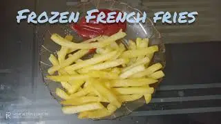 HOW TO FRY FROZEN FRENCH FRIES EASILY🍟🍟 #french fries#easy cook#