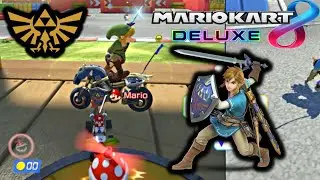 DOUBLE Link Renegade Roundup on Mario Kart 8 Deluxe!!