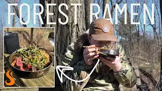 Delicious Ramen Lunch on Protected Land in The Kawarthas.