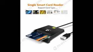 Zoweetek USB Smart Card Reader for EMV/DNI/IC Cards