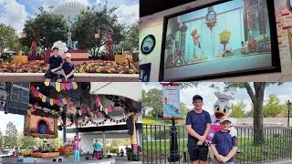 День 62 Всемирного дня Диснея на фестивале еды и вина EPCOT. Шеф-повар Дэйзи Дак. Кулинарные стен...