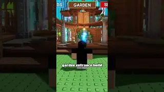 Garden Entrance Build Idea In Grow a Garden!