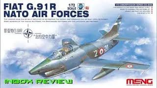 Inbox Review Meng 1/72 Fiat G.91R NATO Air Forces