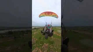 Paramoter Flying Insta 360 Best Adventure activity In Rewa || Book 9179681008 #paramotor #travel 