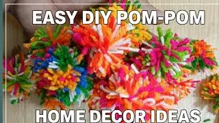 🔴 LIVE | Easy DIY Pom-Pom Home Decor | Woolen Pom Pom Wall Hanging