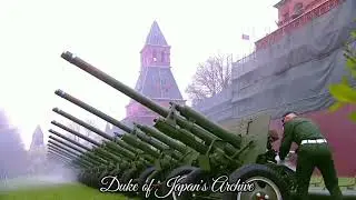 Victory Day and Military Parade in Russia and Anthem (2021)