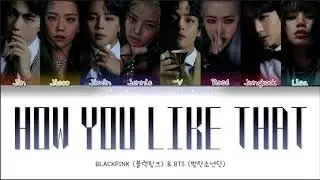 How Would BLACKPINK and BTS Vocal line Sing 'HOW YOU LIKE THAT' by BLACKPINK Lyrics (reuploaded)