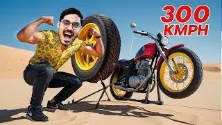 Giant Tractor Tyre Launcher  200 Kmph   Super Powerful