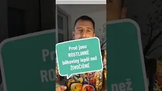 ❓Proč je zdravěj&scaron;&iacute; přij&iacute;mat v&iacute;c ROSTLINN&Yacute;CH b&iacute;lkovin než ŽIVOČI&Scaron;N&Yacute;CH#bilkoviny #hubnuti #herbalife