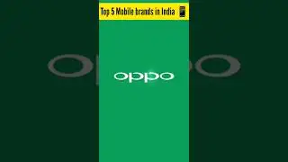 Top 5 Mobile brands in India.    #facts #top5 #india #iphone #oppo #oneplusnord #samsung #android