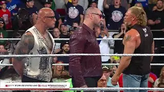 WWE 12 January 2025 Rock & Batista Returns to Attack Brock Lesnar, Match Highlights Today | Review
