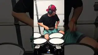 I Got 5 On It #drums #shorts #cover #drummer #kelbyrossdrummer