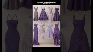 8 Dresses That Redefine Modern Elegance 💫 #FashionInspo #ElegantStyle #OOTD #LuxuryLookbook #StyleIn