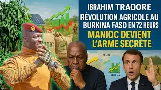 Ibrahim Traoré : Révolution agricole au Burkina Faso en 72 heures – Manioc devient l'arme secrète