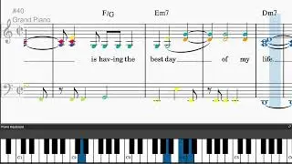 Thank You by Dido - Easy piano tutorials with sheetmusic