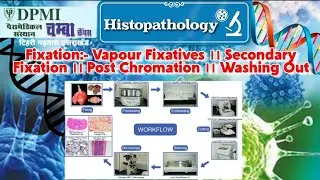 Fixation ।। Vapour Fixatives ।। Secondary Fixation ।। Post Chromation।। Washing Out।। Histopathology