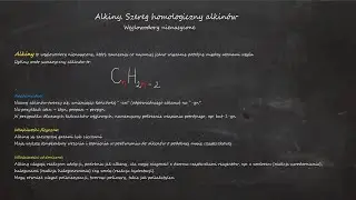 Alkiny — szereg homologiczny i wzór ogólny | Węglowodory nienasycone | Chemia szkoła podstawowa