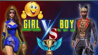 🔴BOY VS GIRL 1VS1 [CLASH SQUAD] MATCH | TAMIL | BROKEN YT