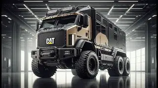 $6M 2026 Caterpillar 8×8 Overland RV — The Most Extreme Overland RV Ever Built!