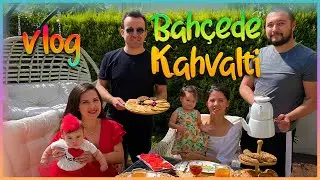 BAHÇEMİZDE KAHVALTI VE YAVRU KEDİLERİN BAKIMINI YAPTIK!