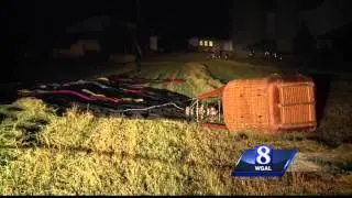 FAA investigating hot air balloon crash